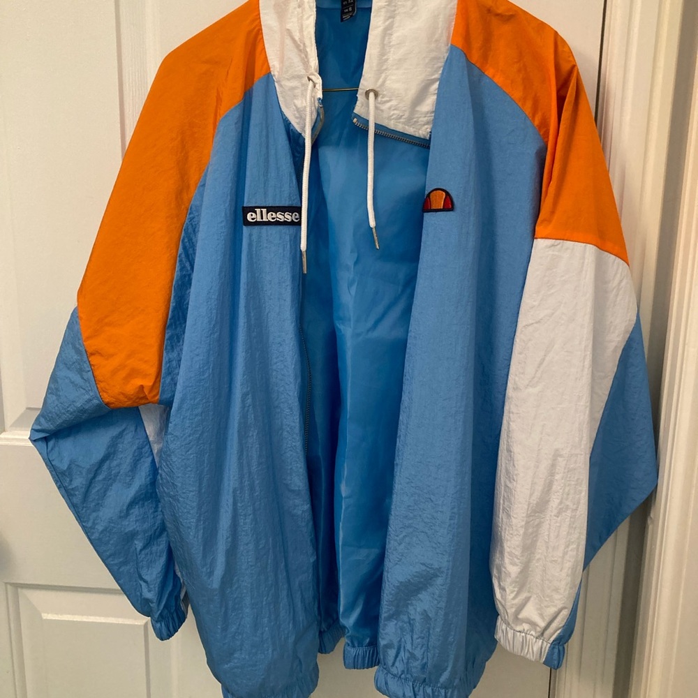Ellesse windbreaker retro style